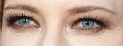 Le maquillage met ses yeux en valeur. Qui est-ce ?