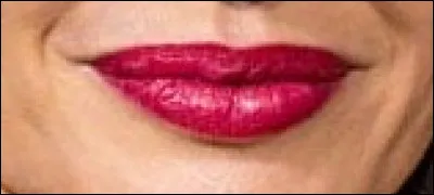 À qui sont ces lèvres rouges ?