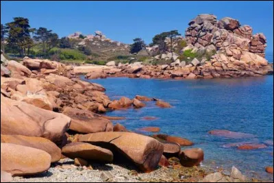 Dans quel d&eacute;partement vous faut-il aller pour voir la C&ocirc;te de granit rose ?