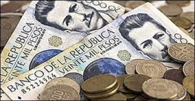 Retrouvez la monnaie de la Colombie !