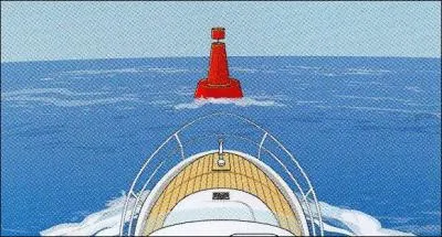 En sortant du port vous apercevez cette boue devant vous. Que faites-vous ?