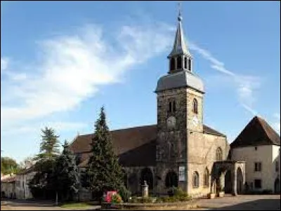 Nous sommes à Jonvelle, devant l'église de l'Assomption. Village de l'ex région Franche-Comté, il se situe dans le département ...