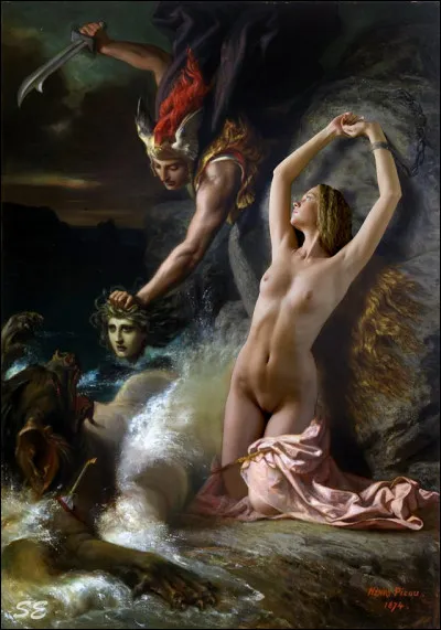 Le héros Persée trancha la tête de la méduse, puis s'en servit pour sauver cette princesse. Qui est-elle ?