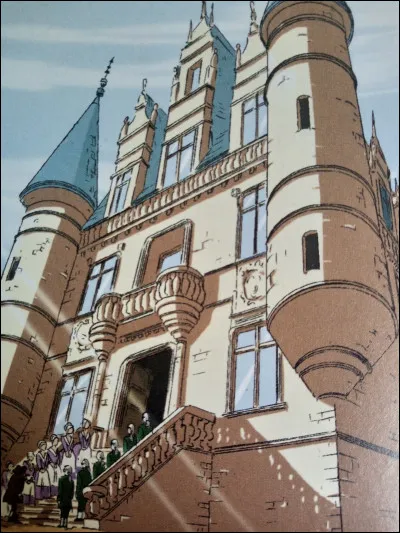 Dans quelle ville habite le grand-père de Maud de la Roche ?