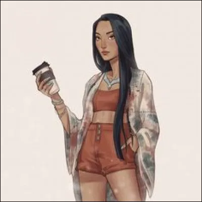 Tranquille avec son expresso bien corsé. L'Amérique n'est plus exactement la même depuis qu'elle boit du café...