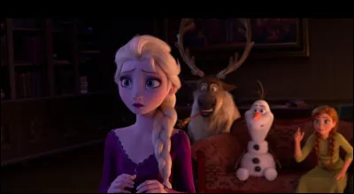 Qu'entend Elsa dans son sommeil, dans la journée et le soir, régulièrement ?