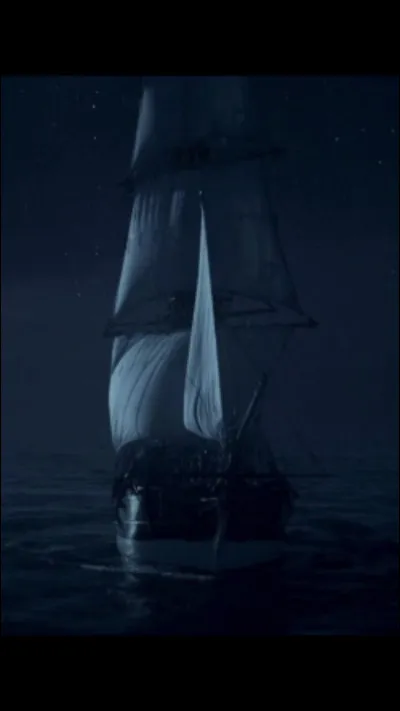 Son bateau s’appelle le Jolly Roger.
