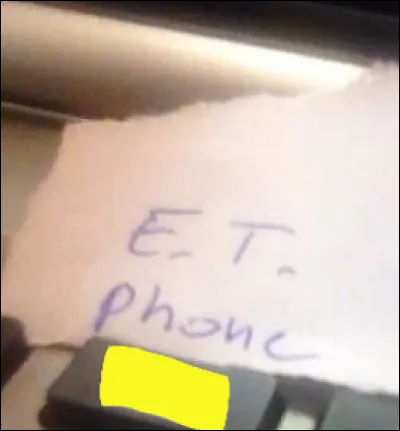 E.T., quel homme, quand même... Ça ne vous rappelle rien ?