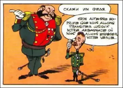 Ce qui est largement contredit par : "A ... qui vient de loin !"