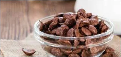 Ces céréales ont pour une mascotte un chien. Voici des...