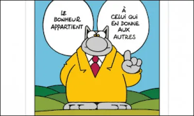 De quelle nationalité est Philippe Geluck, l'auteur de la série de BD "Le Chat" ?