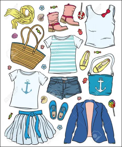 Comment sont la plupart de tes vêtements ?