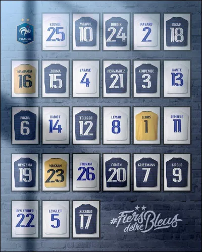 Quel est ton numéro préféré ?