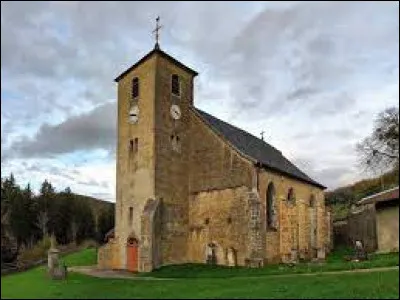 Voici l'&eacute;glise Saint-Sulpice de Laval-le-Prieur&eacute;. Petit village Doubien de 36 habitants, il se situe dans l'ex r&eacute;gion ...