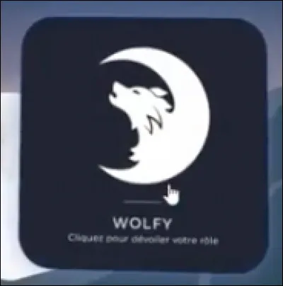 Que signifie la couleur bleue autour d'une carte de rôle ?