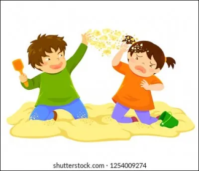 Que fais-tu quand quelqu'un t'embête méchamment ?