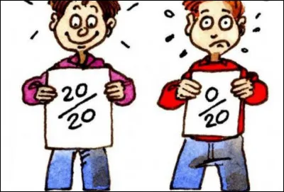 Quelle note as-tu le plus souvent ?