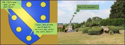 Ce village - qui donne du "zelle" à la fin de son nom - évoque en son début une lointaine et célèbre ethnie d'Afrique centrale et australe