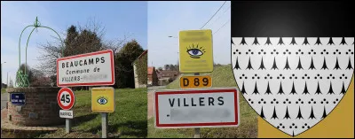 Mais que signale ce regard bleu sur les panneaux de ce village, dont le 2e nom est tiré... d'une ancienne charrue ?