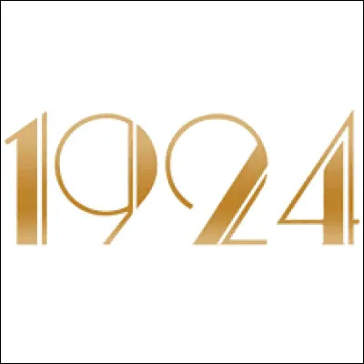 Que se passe-t-il en 1924 ?