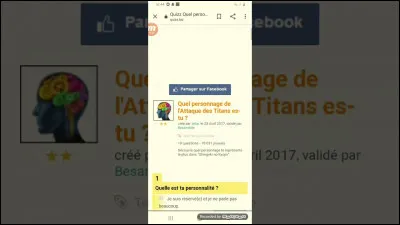 Quizz.biz est un site web lancé en :