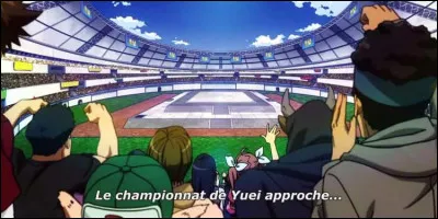 Qui a gagné le championnat sportif de Yuei ?