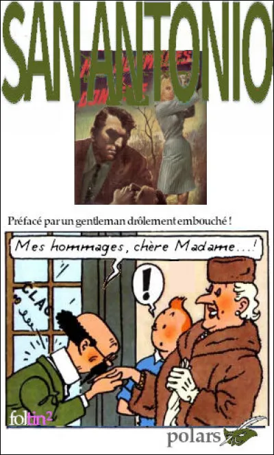 Le 4e titre est encore un joyeux mélange des registres de la langue française... "Mes hommages..."