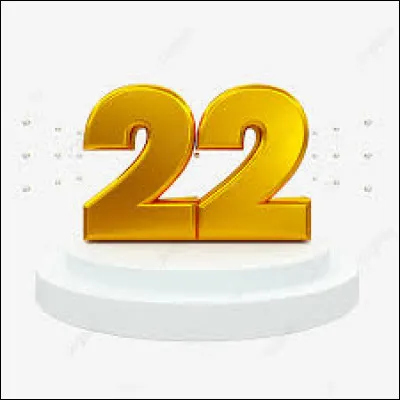 Quelle marque avait créé en 1922 un parfum nommé "N°22" ?