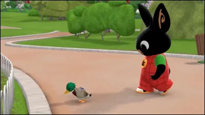 S01E05  Les canards.
3. Que conseille Flop à Bing pour ne pas faire peur aux canards  ?
