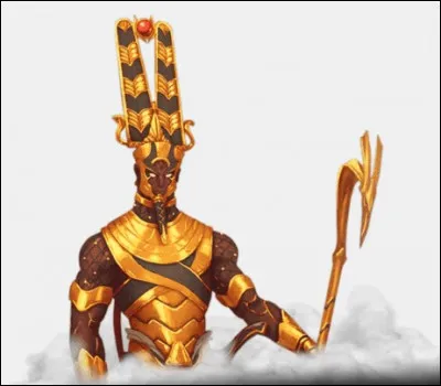 Dieu et maître de Thèbes, résidant au temple de Karnak sous l'Égypte pharaonique. Qui est-il ?