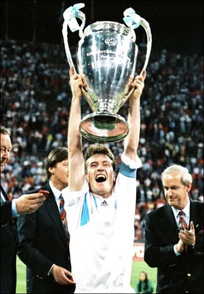 En quelle année l’OM a-t-il remporté la première Ligue des champions de l’histoire des clubs français ?