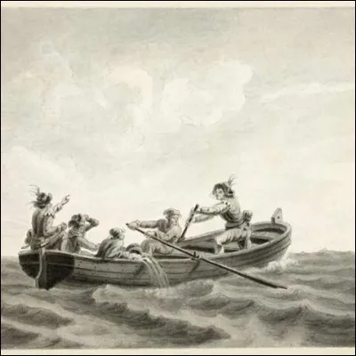 En 1689, le grand corsaire malouin Surcouf s'est évadé d'Angleterre et a rejoint Saint-Malo à la rame.