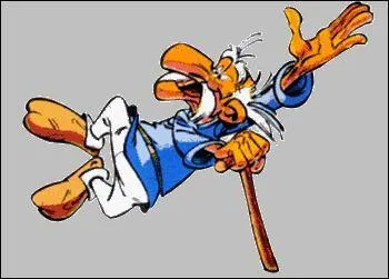 Qui est le doyen du village d'Astrix ?