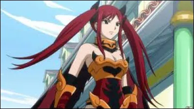 Dans l'animé "Fairy Tail" Erza ne peut pas pleurer de l'il gauche.