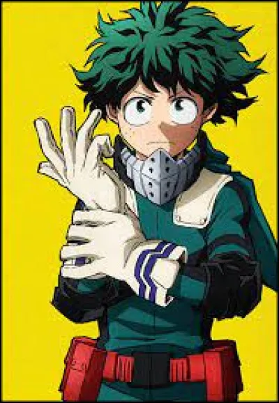 Dans le manga "My Hero Academia" Deku a développé son alter en sauvant Bakugo du monstre gluant.