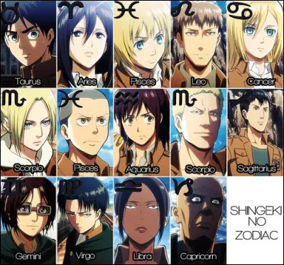 Ton signe astrologique est :