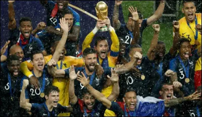 Quel est le palmarès de léquipe de France de football masculine (les Jeux olympiques ne comptant pas) ?