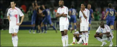 Contre qui et de quelle façon les tricolores ont-ils perdu lors de la finale du Mondial 2006 ?