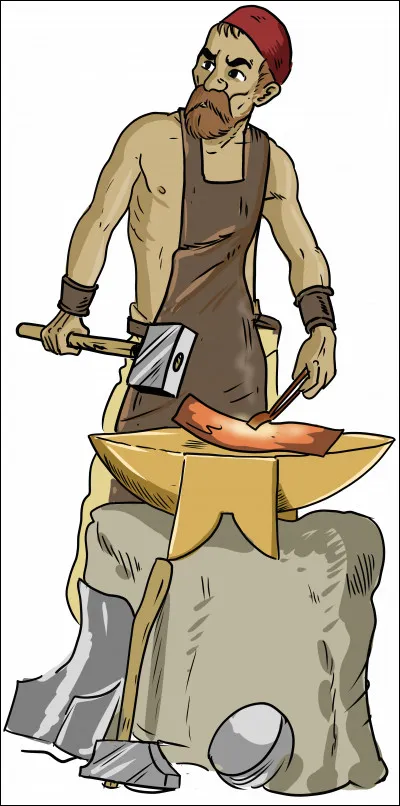 Qui est le dieu du feu, de la forge ?