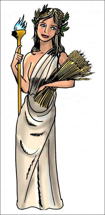 De quoi Déméter est-elle la déesse ?