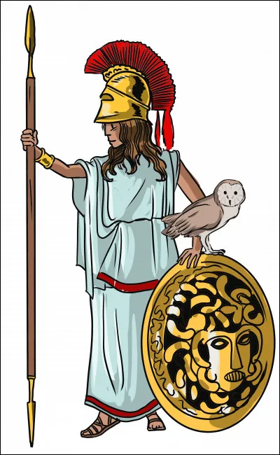 Comment se nomme la déesse de la sagesse ?