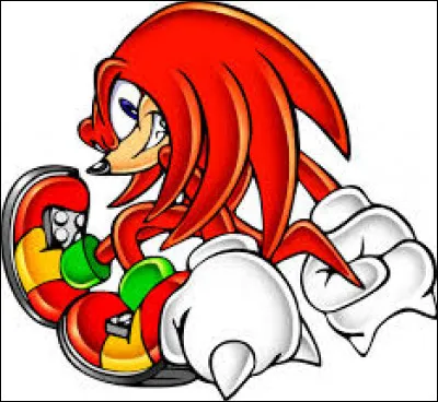 Quelle est la couleur des nouveaux gants de Knuckles.