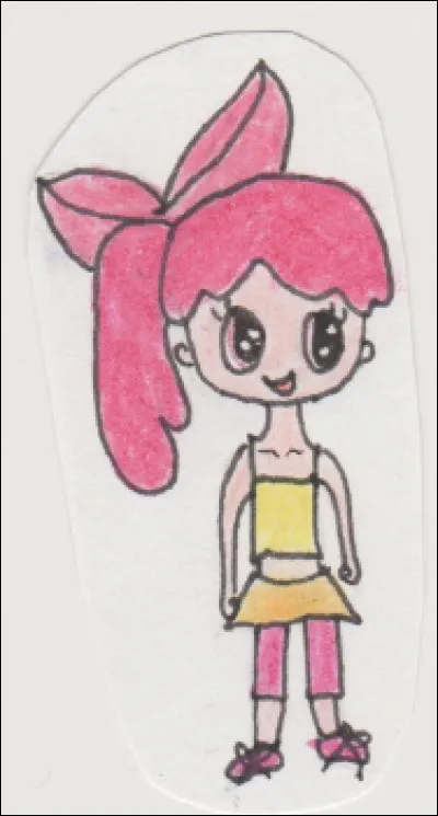 Cette petite fille, c'est :