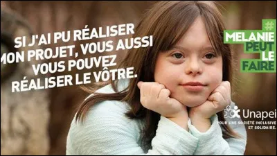 Dernière question. Est-ce que c'est parce qu'on a un handicap, qu'on ne peut réaliser ses rêves ?