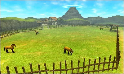 Au ranch Lon Lon : ("Ocarina of Time")