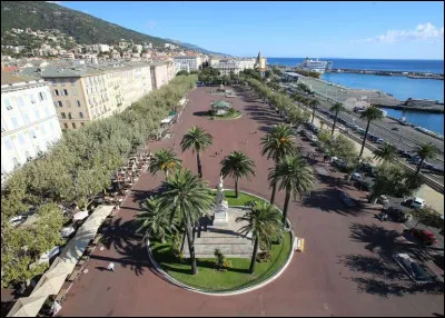 Allez maintenant "place Saint Nicolas". Vous pourrez, installé à une terrasse, voir la statue de Napoléon en empereur romain. Dans quelle ville êtes-vous ?