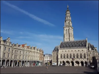 Allons dans une autre région : la "place des Héros", entourée de nombreuses maisons de style baroque, est dominée par le beffroi. Dans quelle ville êtes-vous ?