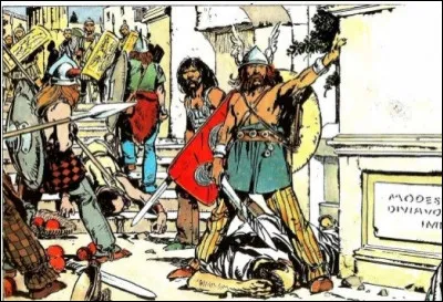 Quel chef gaulois ravagea et saccagea la cité de Rome en 387 av J. -C ?