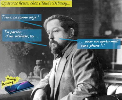 Avec tous les éléments de l'image, vous trouverez sans peine le titre d'une des plus célèbres pièces de ce compositeur !