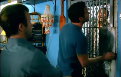 Dans la série "Hawaii 5-0", Steve essaie d'ouvrir cette porte. Quel moyen va-t-il utiliser ?